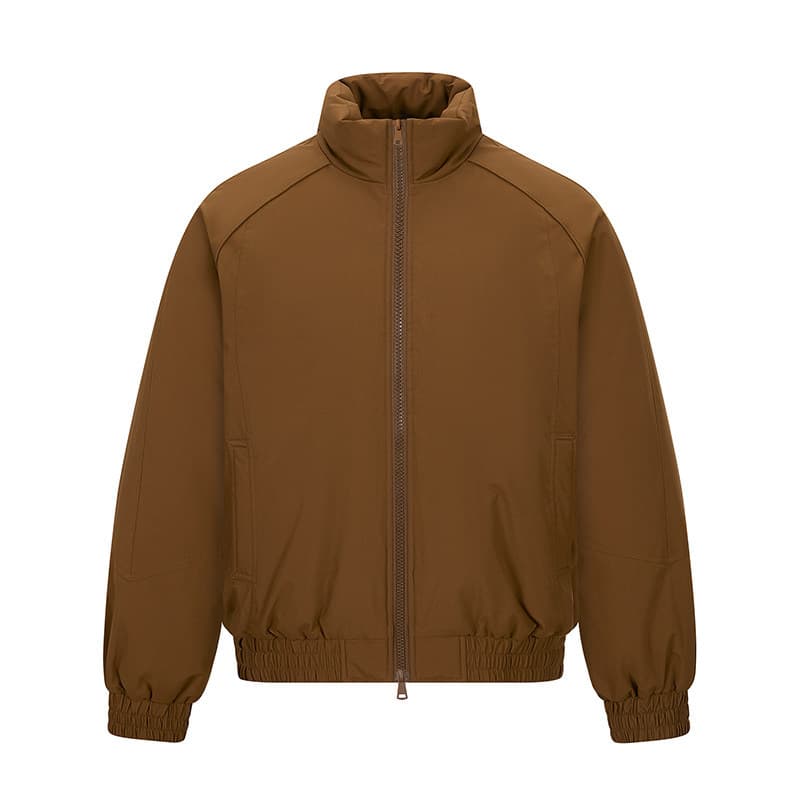Novo cleanfit piloto curto gola alta casaco de algodão outono inverno jaqueta americana uniforme de algodão uniforme de
