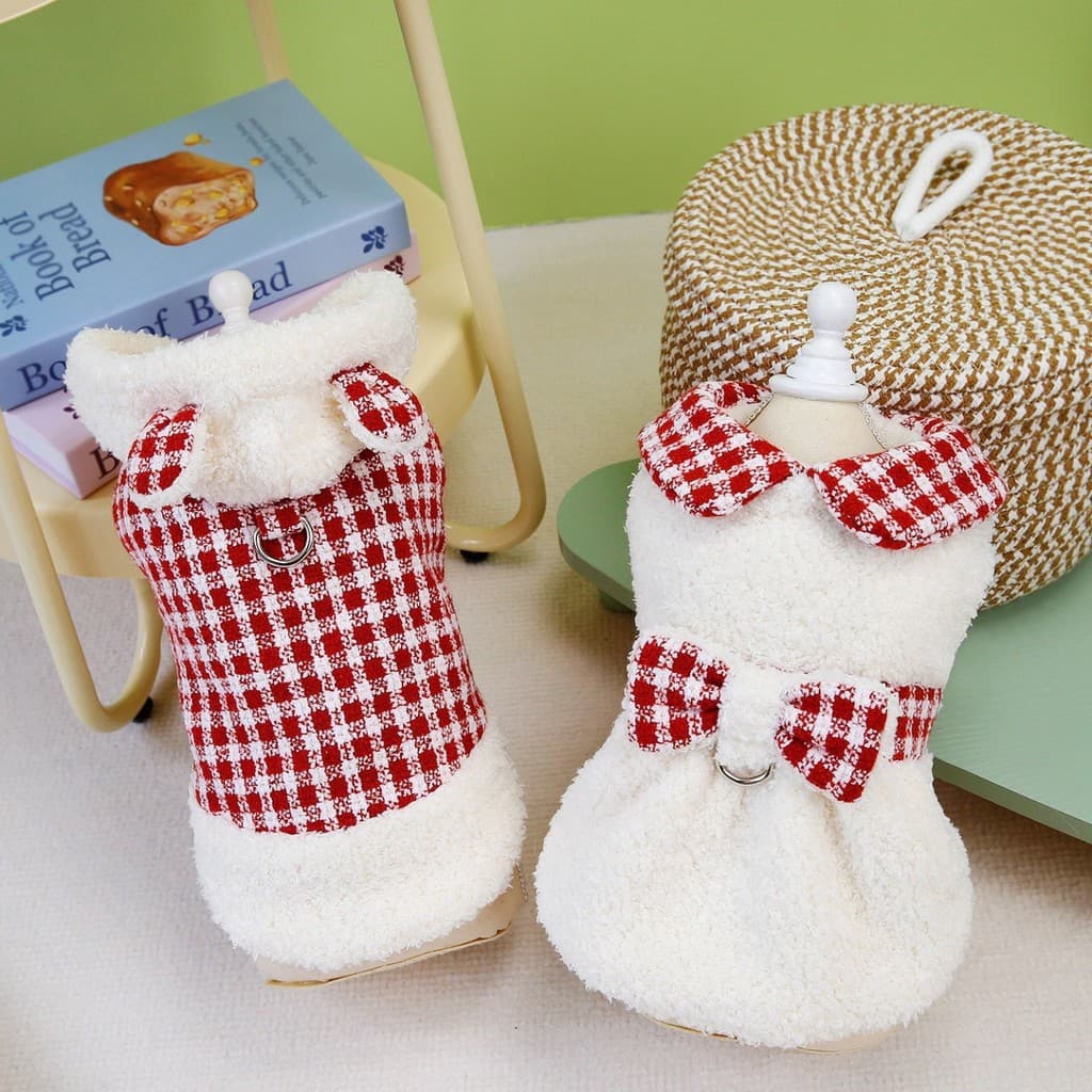 Roupas para cães pequenos roupas de inverno casaco de lã quente roupas de casal gato de estimação pequeno cão Teddy Bich