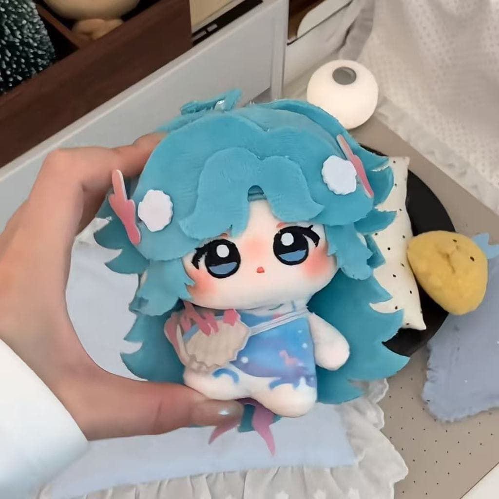 Dolia 10cm Boneca De Algodão Fofa Anime Impresso Brinquedo De Pelúcia Bolsa Pingente