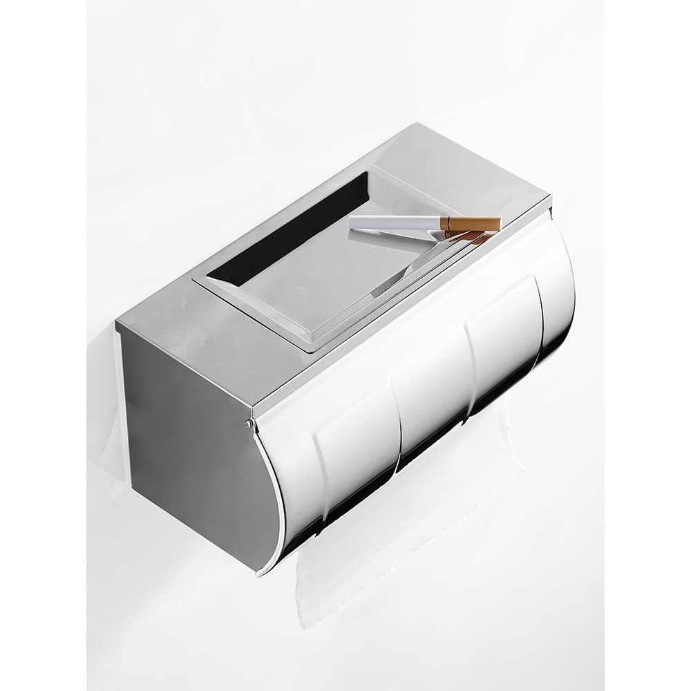 Banheiro 304 caixa de papel higiênico de aço inoxidável perfurado caixa de tecido higiênico caixa de papel higiênico est