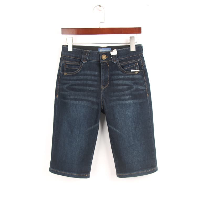 Estilo verão 67 pontos Jeans feminino pedido estrangeiro 100kg tamanho grande cintura alta estiramento em forma de pêra