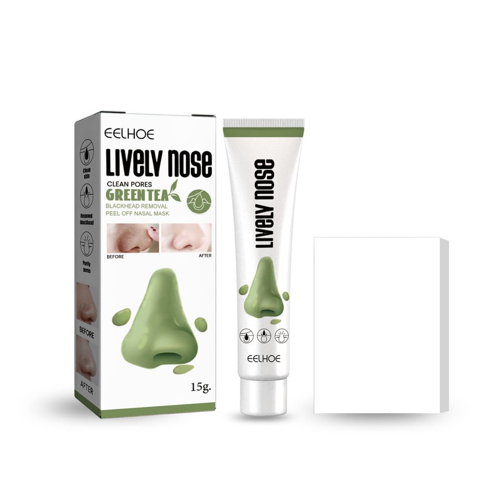 EELHOE remoção de cravo rasgo máscara nasal profundamente limpo poros cravos Acne farpa rasgar máscara nasal remendo