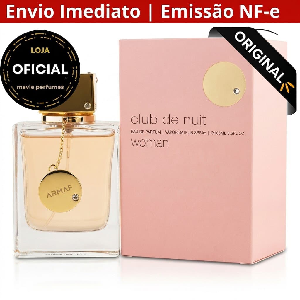 Perfume Arabe ARMAF CLUB DE NUIT WOMAN EDP Feminino 105ML 100% Original