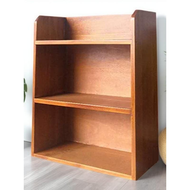 Caixa de armazenamento de copo de mesa Multi-camada de madeira maciça cosméticos fixado na parede prateleira Retro de ma