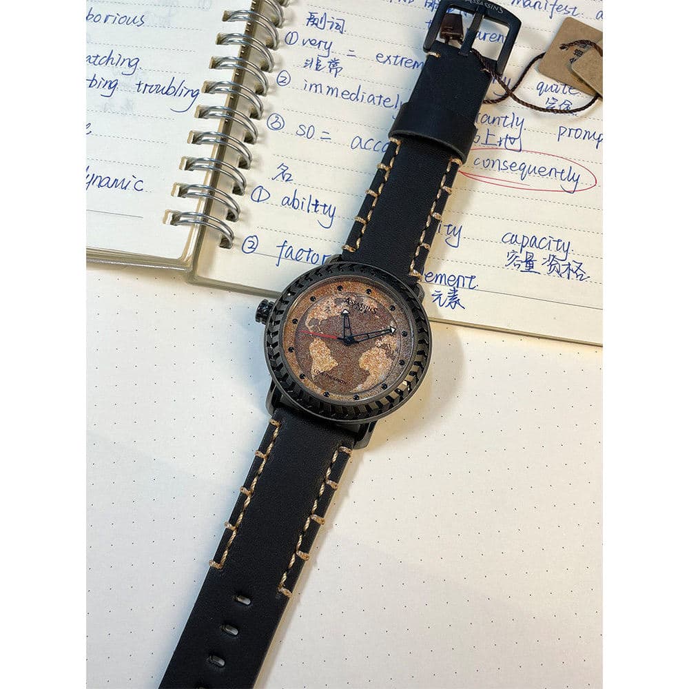 Linger relógio feminino 2025 novo estilo de venda quente à prova dwaterproof água estudante nicho de alto valor Retro Un