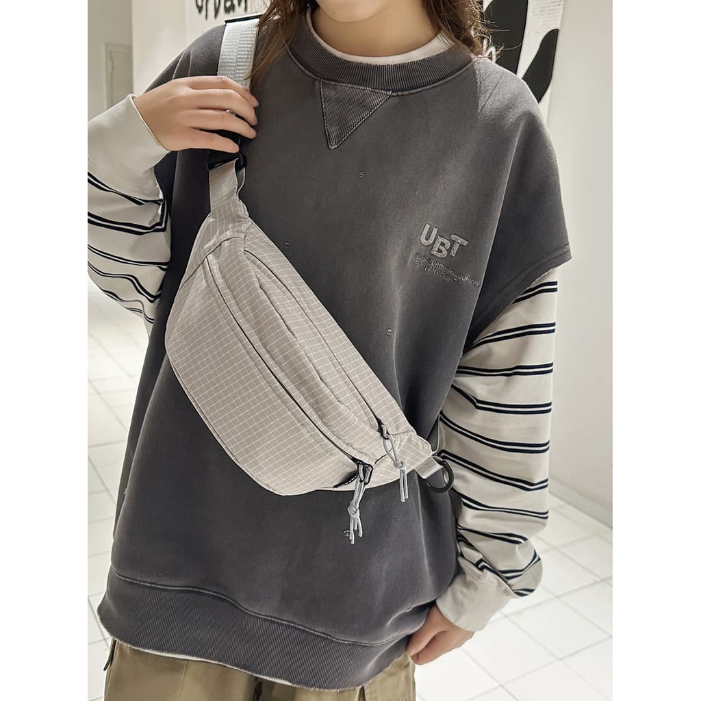 Casual trabalho Commuter saco de peito feminino grande capacidade 2026 novo estilo outono inverno simples All-Match um o
