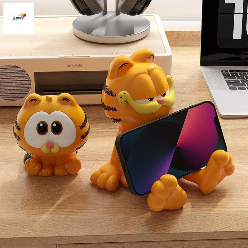Suporte De Telefone Do Filme Garfield 2025-Linda Decoração De Mesa Para Sala De Estar