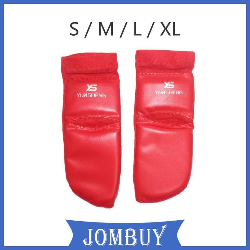 [Jombuy] Protetor De Pés Do Peito Pé Proteção De Treinamento Couro PU EVA Forro Caneleira