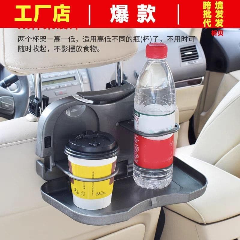 Mesa dobrável para carro, multifuncional, dobrável, pequena mesa de jantar, assento de carro atrás da mesa de jantar, pr