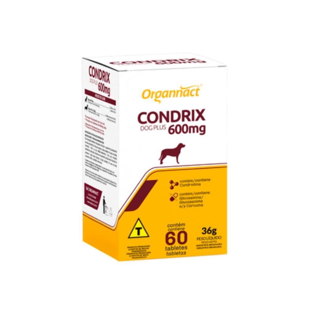Condrix Dog Plus Tabs 600 mg 60 Comprimidos Articular