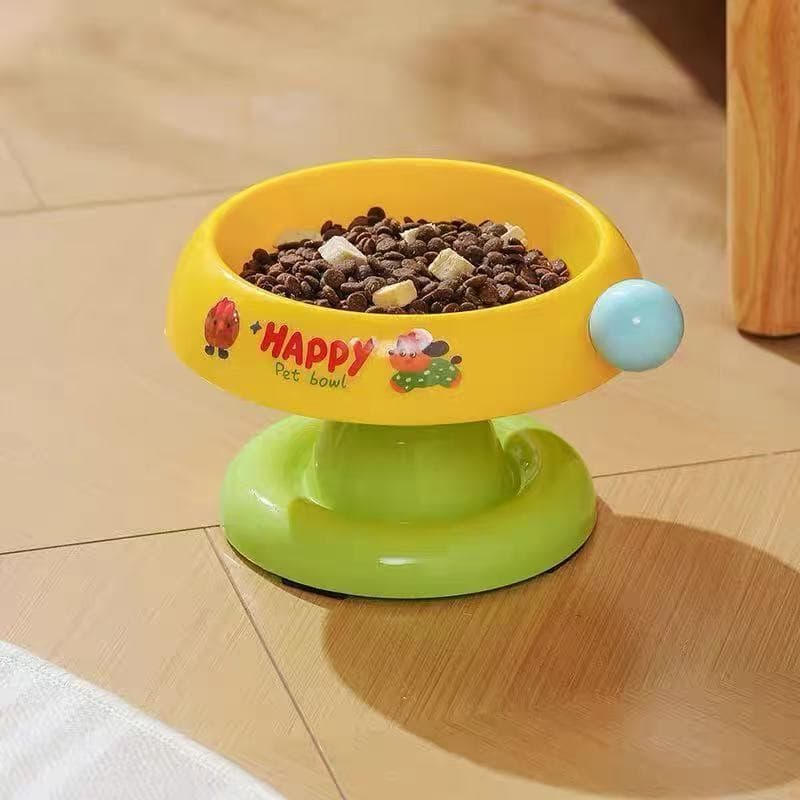 Comedouro Pet Elevado Proteção do Pescoço Tigela Inox para Cachorro e Gato