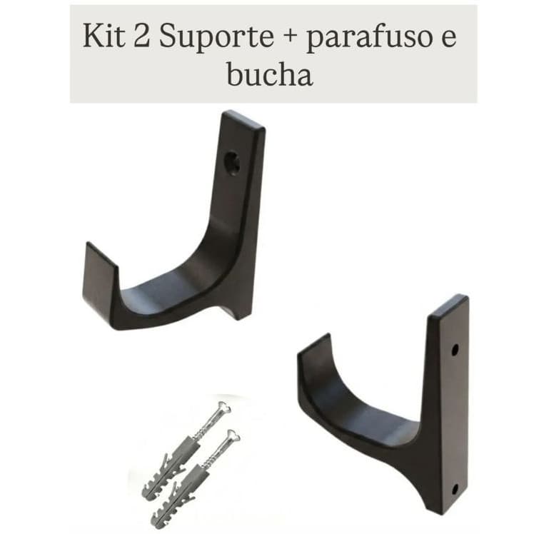 Suporte de Parede para Rifle, Carabina e Airsoft ABS Reforçado, Universal, Durável e Resistente