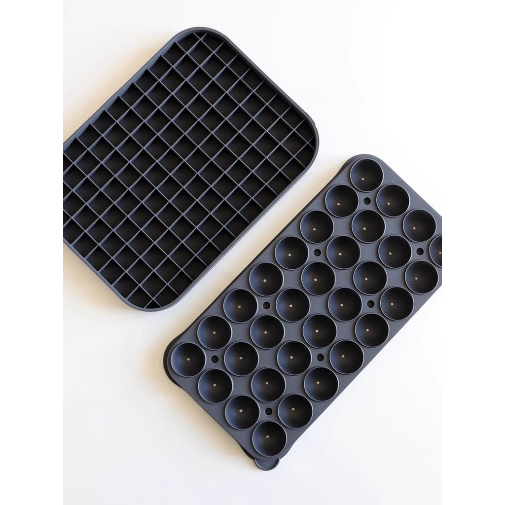 Exportado para os Estados Unidos!Bandeja de gelo de Silicone de alta qualidade, bandeja de gelo, forma de bloco redondo,