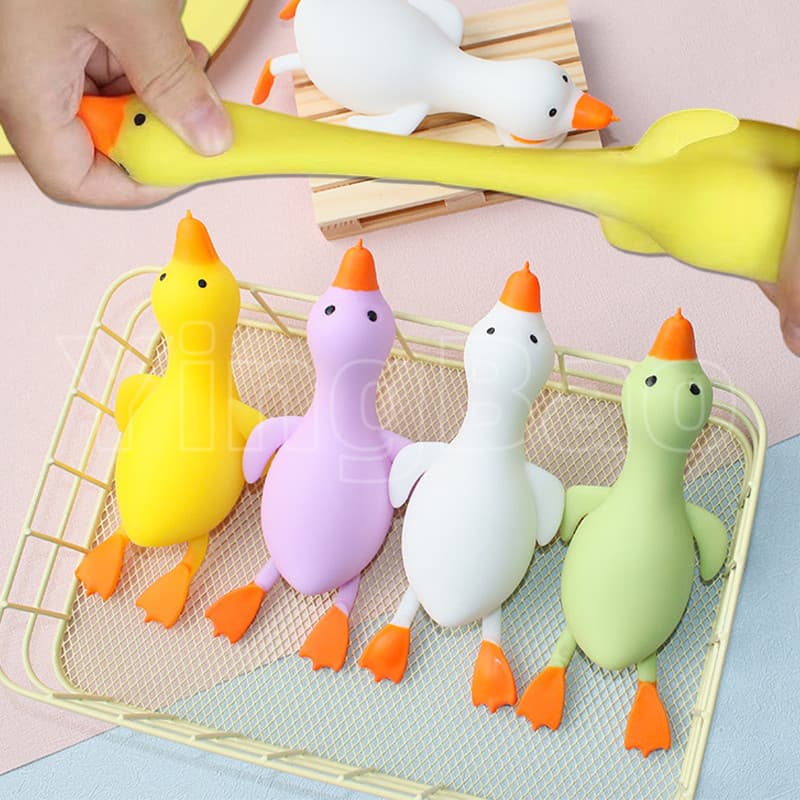 1/3 Pçs Alívio Do Estresse Pato Squeeze Brinquedos Macio Ganso Descompressão Para Crianças E Adultos Presentes De Aniver