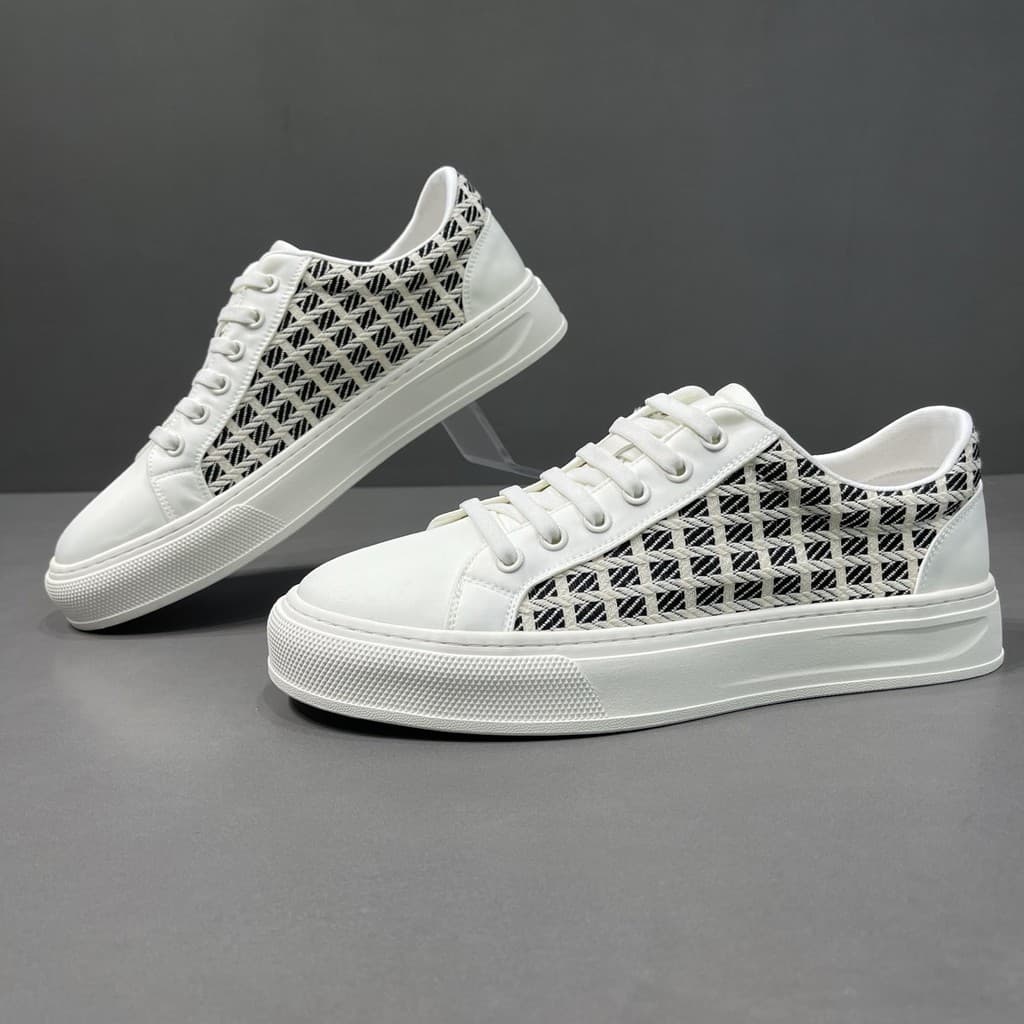 Estilo na moda All-Match estação europeia sapatos de pano tênis sapatos masculinos respirável sapatos de pano leve luxo