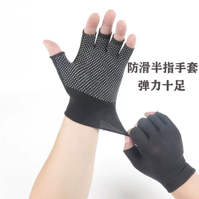 Luvas especiais para jogar Badminton único masculino feminino resistente ao desgaste náilon alta elasticidade exposto ci