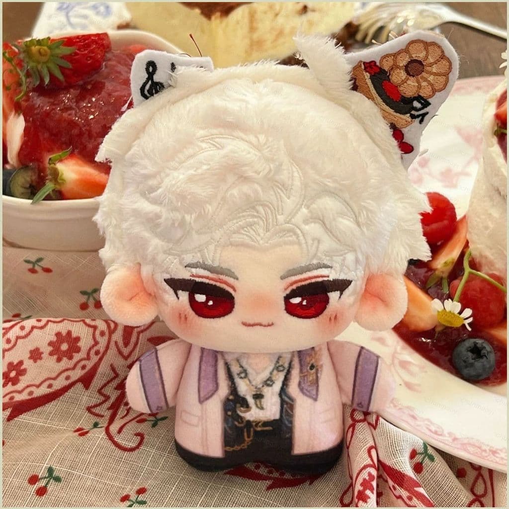 DC3 (Clipe De Flor De Cabeça Excluído) Amor E Espaço Profundo Sylus Plushie Otome Game Merch Boneca De Pelúcia
