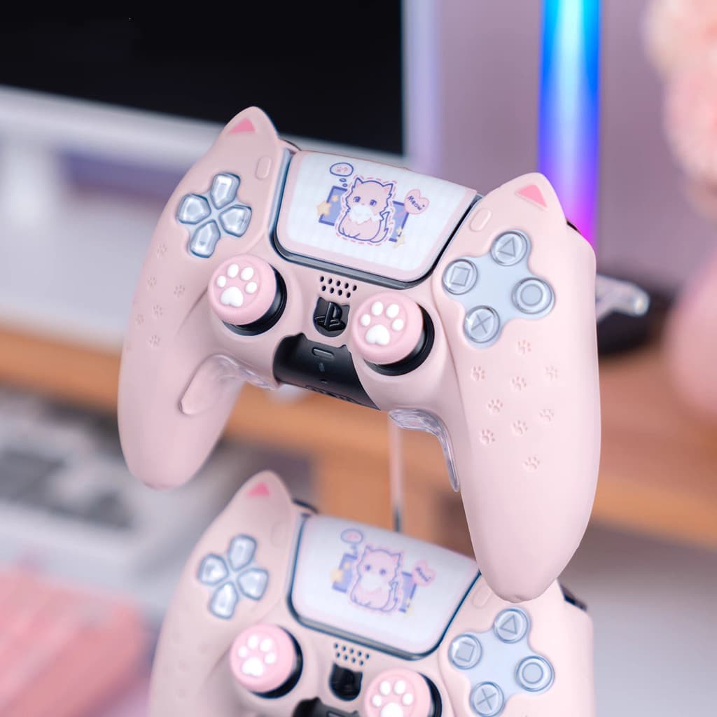 Adequado para ps5 alça capa protetora switchpro Gamepad capa xbox Silicone capa Rocker acessórios escudo