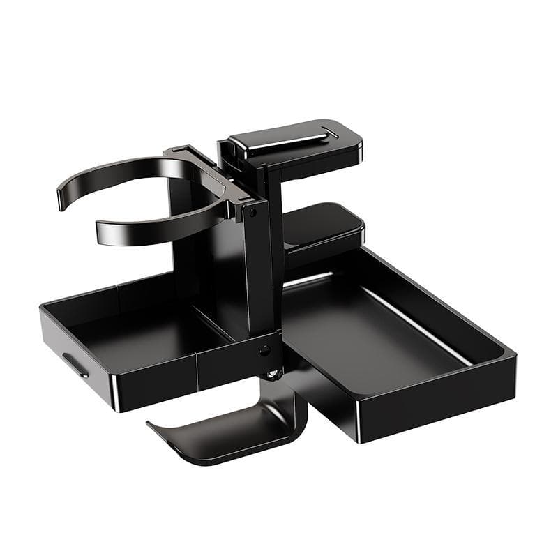 Mesa lateral caixa de armazenamento de papelaria mesa lateral tecido copo de água prateleira um 360 graus rotação escrit
