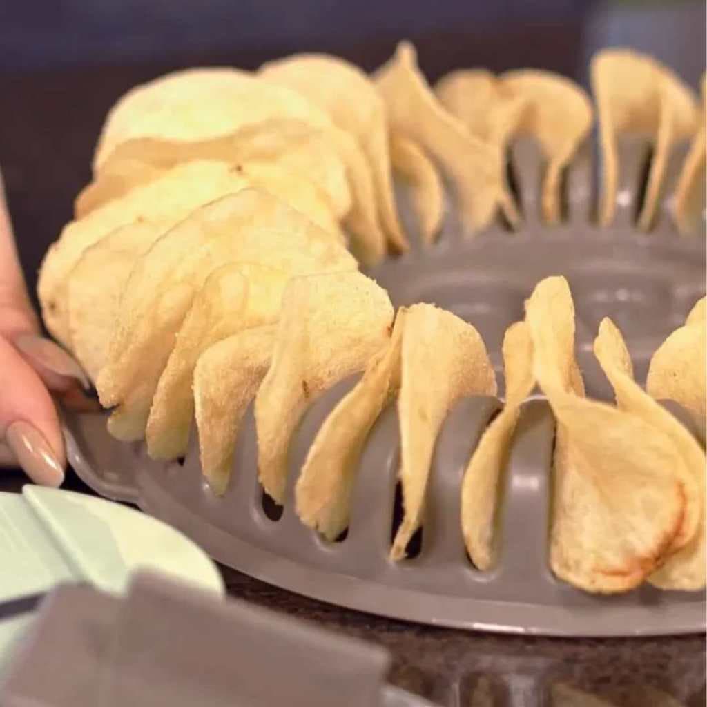 Batata Chips de Micro-ondas