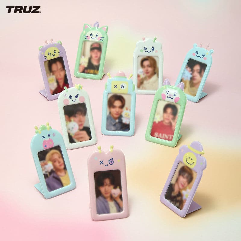 TRUZ PLANETPVC Moldura para fotos Decoração de mesa LINE FRIENDS com My FRIENDS Star Merchandise