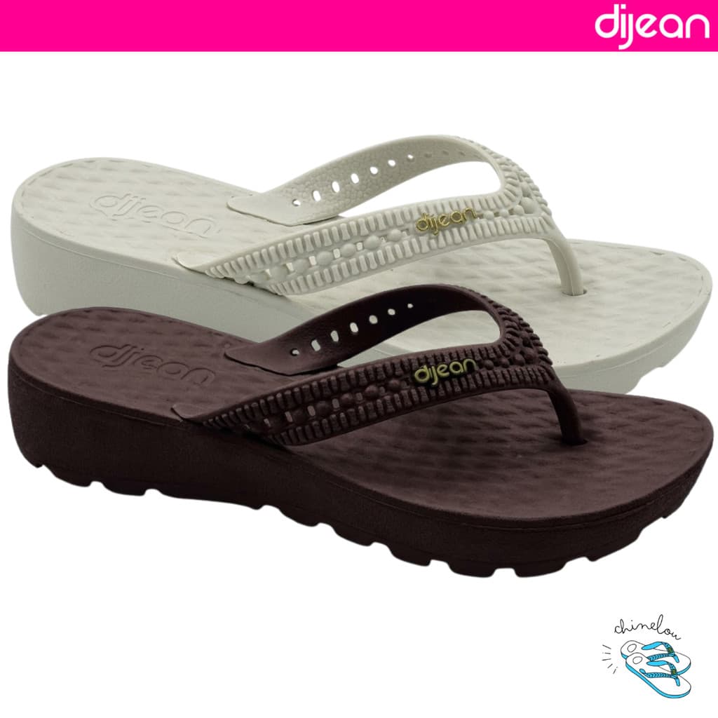 Sandalia Chinelo Dijean Tratorado Correia Detalhada Feminino Confortavel Original