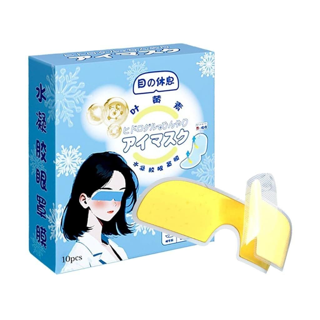 Máscaras de Hidrogel Refrescantes para os Olhos, Alivia o inchaço e a fadiga dos olhos, Compressas de gel reutilizávei
