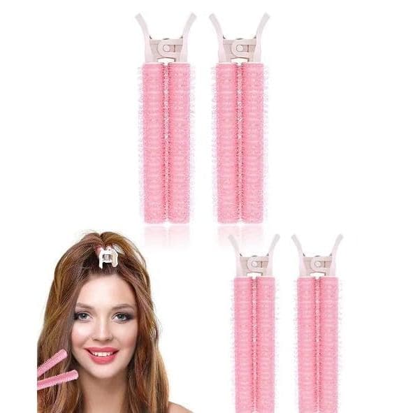 Pakof4Pink, modelador de lábios portátil para dar volume aos cabelos, com modelador de lábios, criador de rabo de cavalo
