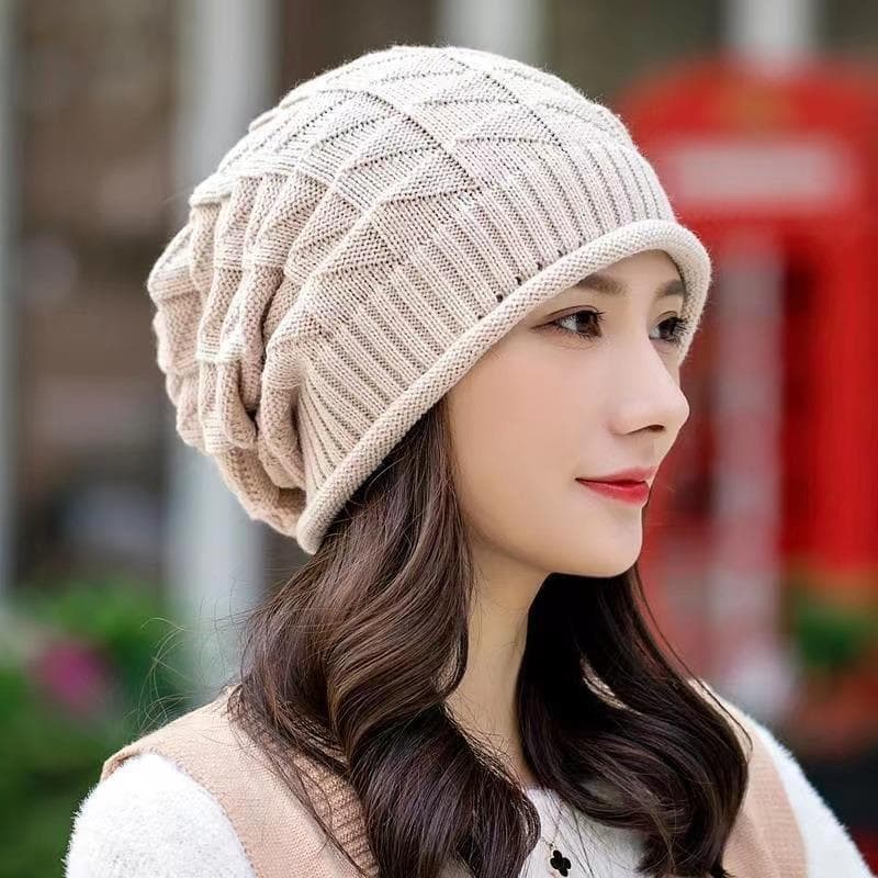 Dormir quente chapéu especial feminino 2025 novo estilo outono inverno estilo ocidental chapéu de confinamento quimioter