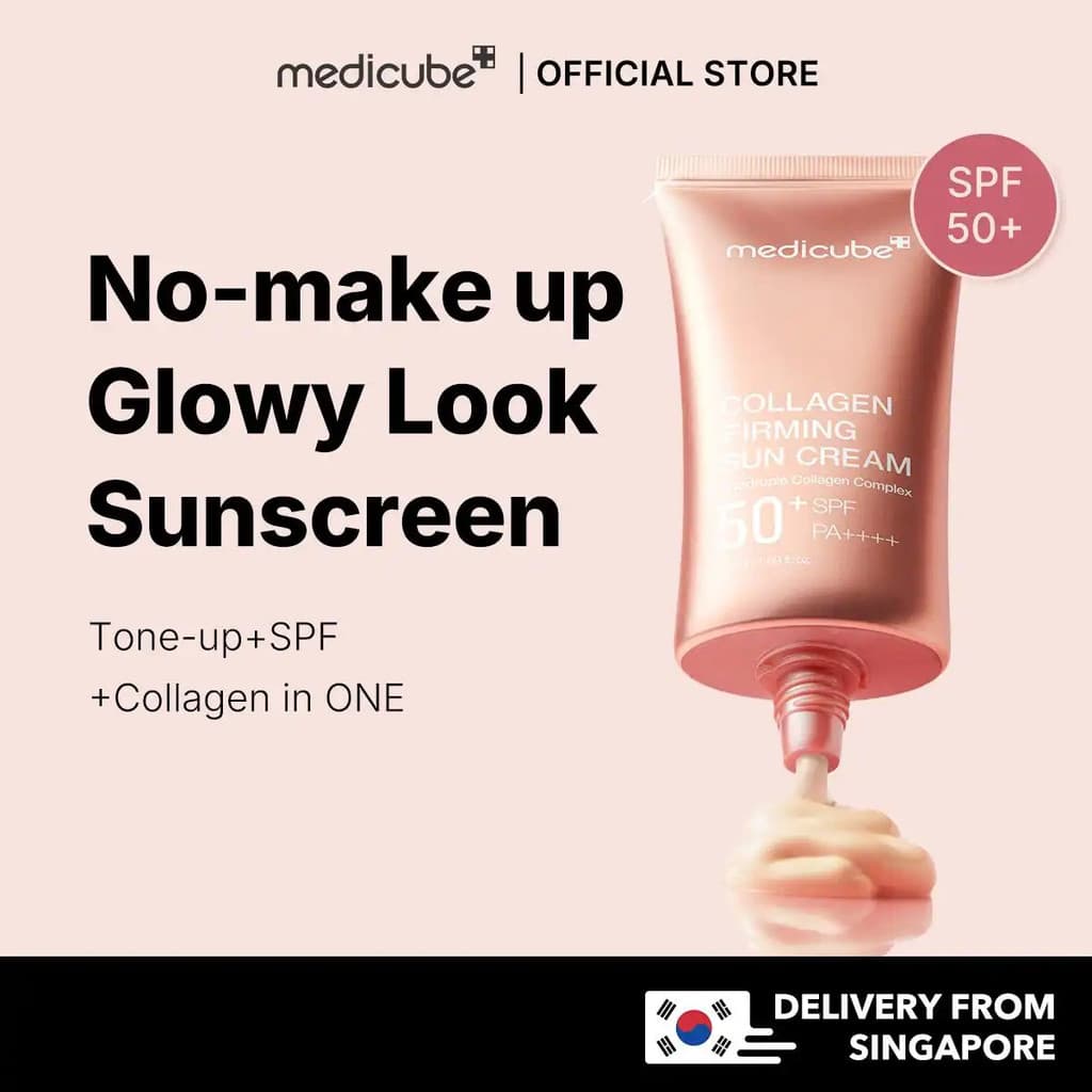 [medicube oficial] Protetor Solar Firmador com Colágeno Profundo