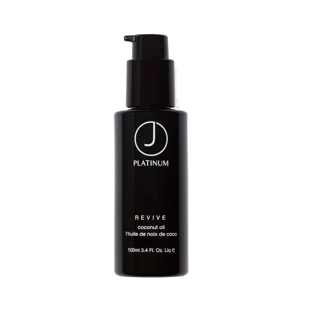 Óleo Capilar Revitalizante Platinum Revive da J Beverly Hills com Óleo de Argan para Proteção Térmica, (0,33 Oz, 3,4 Oz,