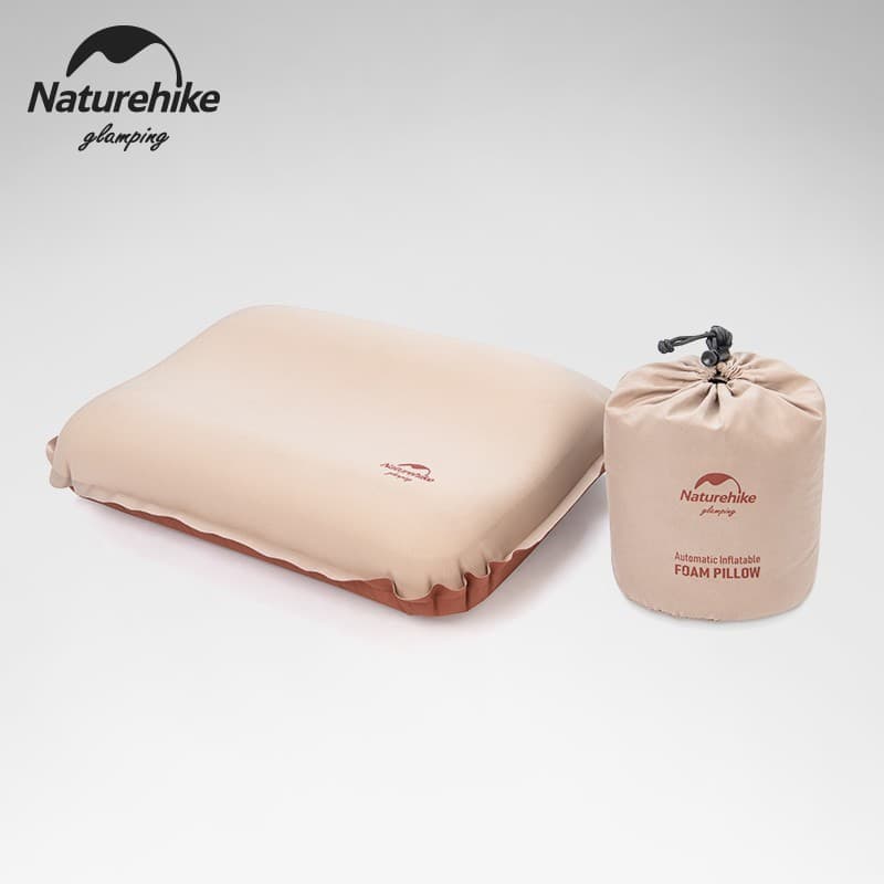 Naturehike norueguês ao ar livre 3D queijo mudo esponja travesseiro acampamento viagem portátil fácil armazenamento trav