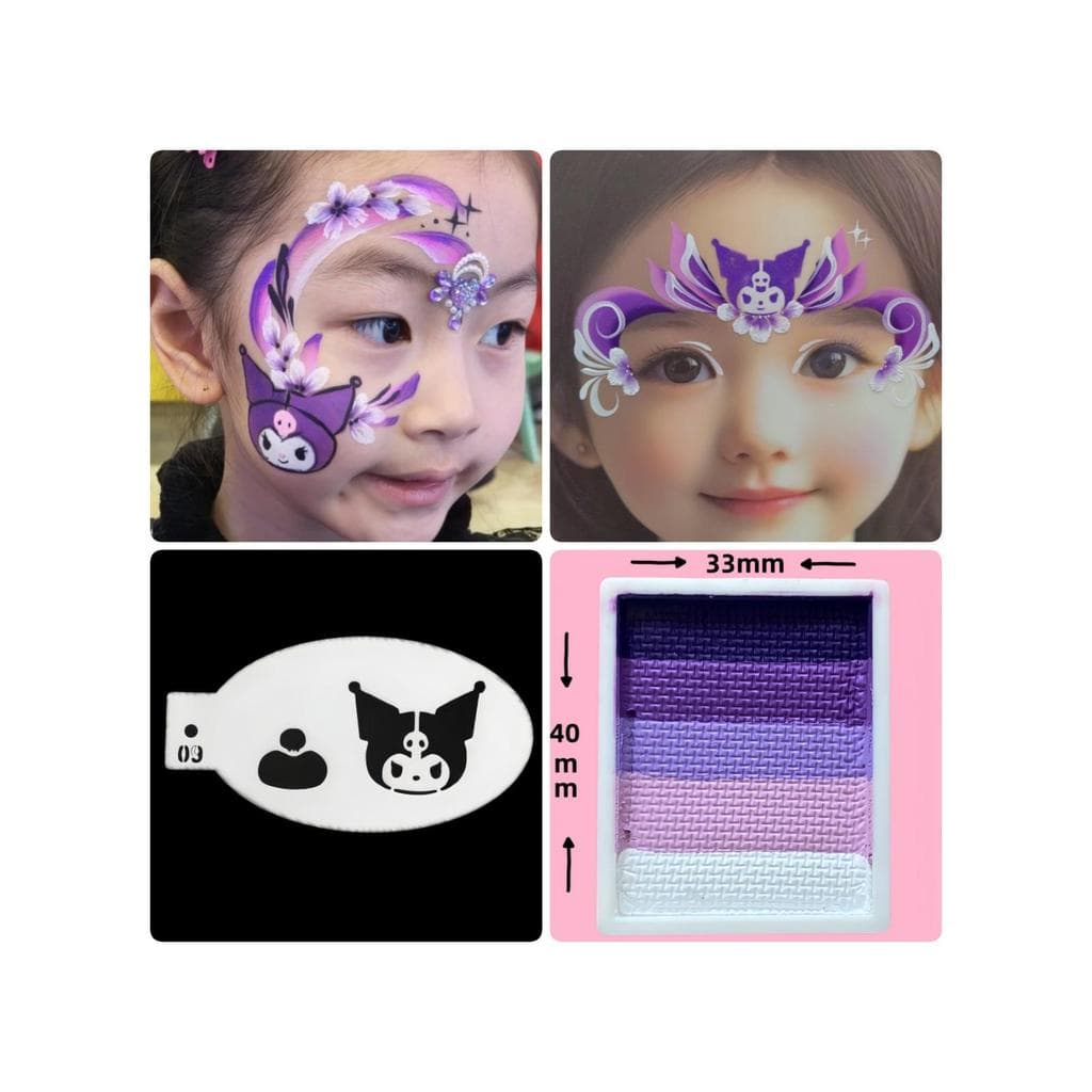 Natal dia de ano novo Drama palco maquiagem pintura corporal pigmento pintura facial cor facial solúvel em água creme te