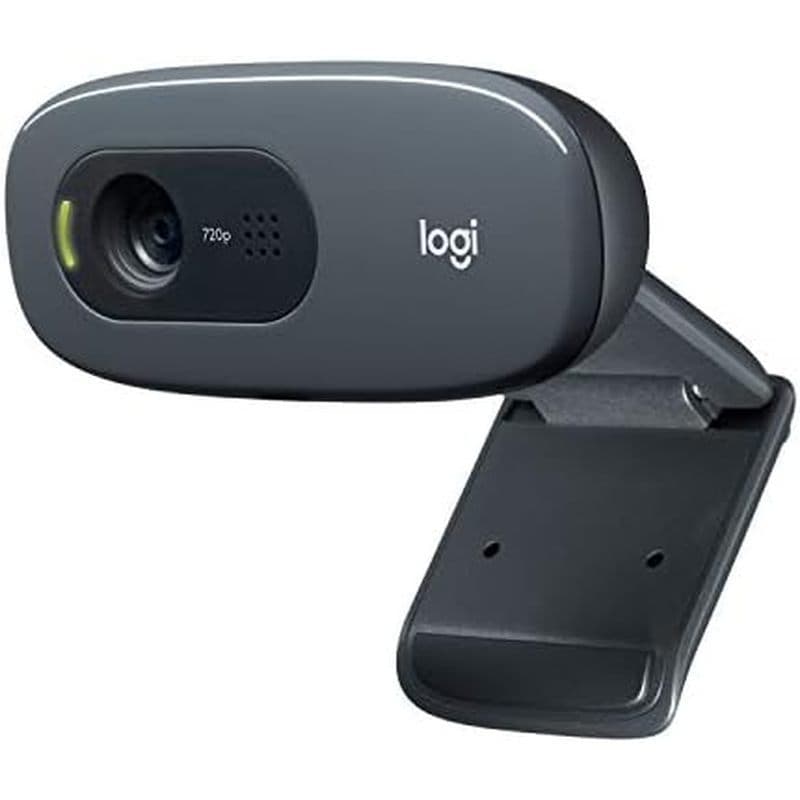 Logitech C270 HD-Webcam Para Videoconferência Com widescreen , Redução De Ruído Do Microfone E Correção Automática De Lu