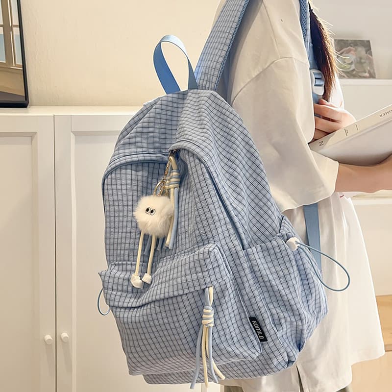 Mochila escolar para meninas do ensino médio, estudantes do ensino médio, nicho 2025, novo estilo, mochila leve de alto