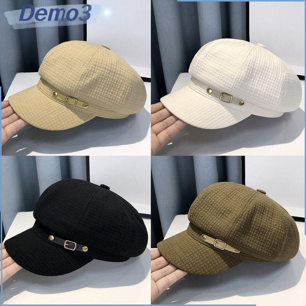 Boinas Bonés , Chapéu Octogonal De Designer De Moda Jornaleiro , Acessórios Retrô Baldes Feminino