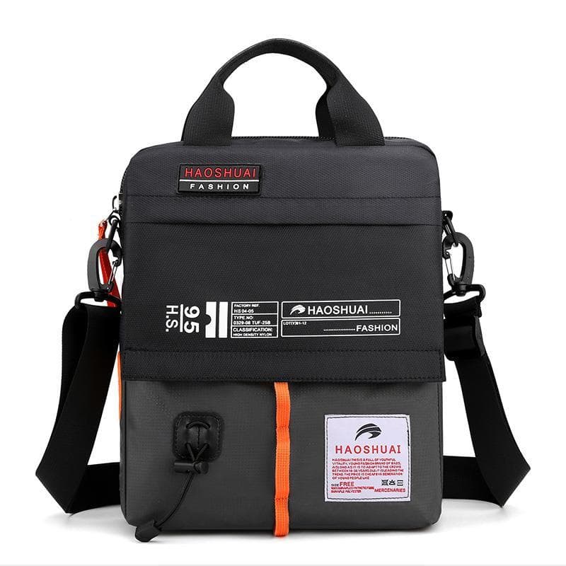 Bolsa mensageiro masculina novo estilo moda na moda bolsa japonesa Oxford pano lona saco do mensageiro grande capacidade