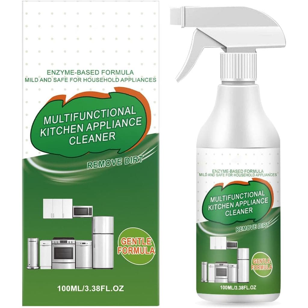 Zanvori Limpador de Cozinha, Limpador Enzimático Multiuso, Spray Poderoso para Limpeza de Eletrodomésticos de Cozinha, D