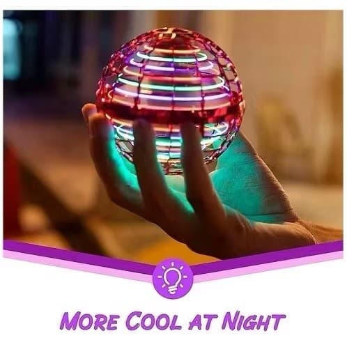 Brinquedo Bola Spinner Voador Led Drone Brinquedo Divertido e Colorido Para Crianças YY-153