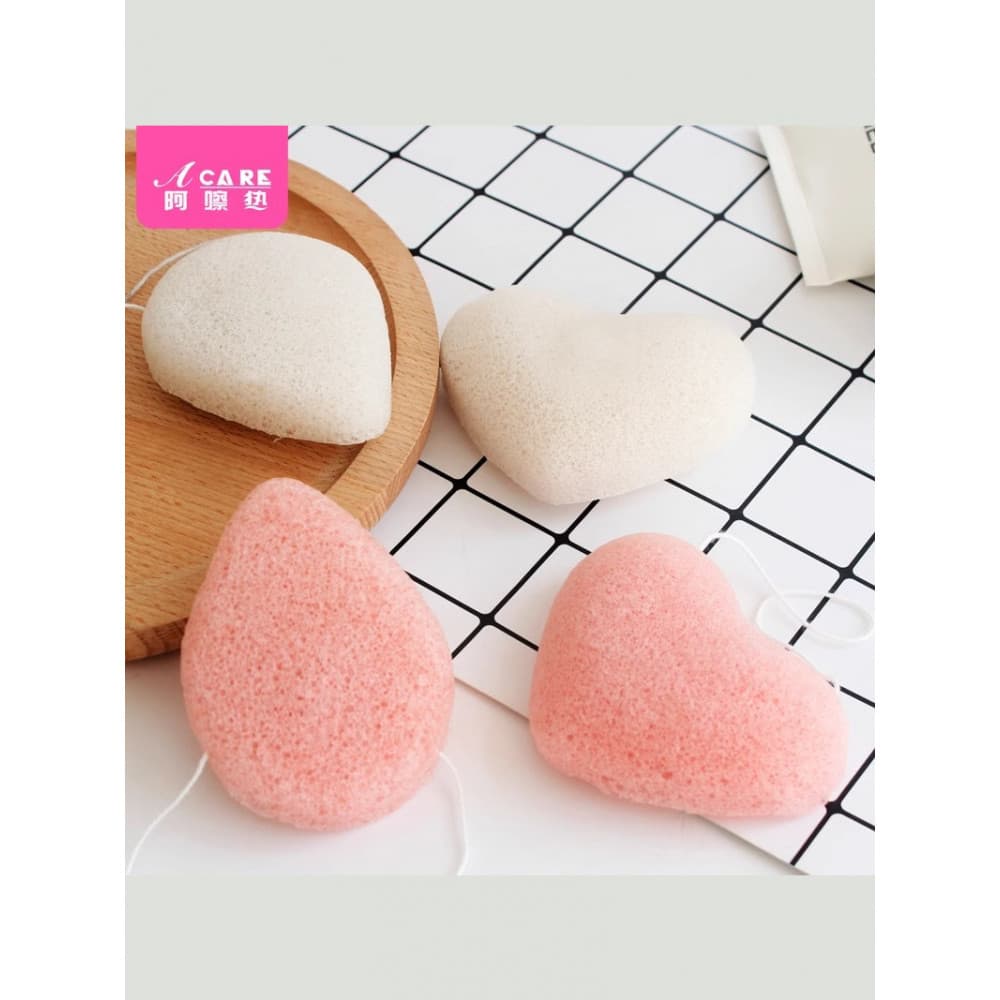 Esponja de lavagem facial A1pq801-Fácil de começar Konjac limpeza rosto lavagem algodão influenciador engrossado pele bo