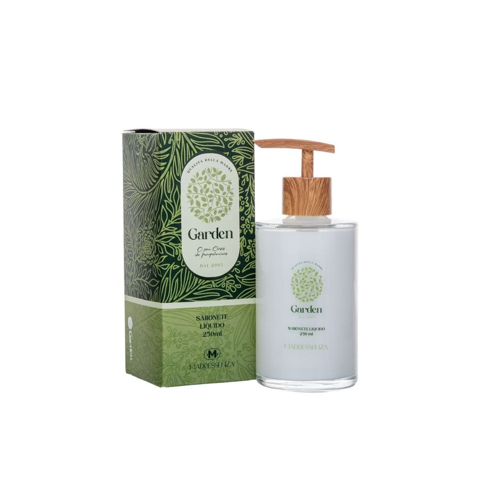 Sabonete Líquido Madressenza Garden 250ml | Fragrância Floral Premium