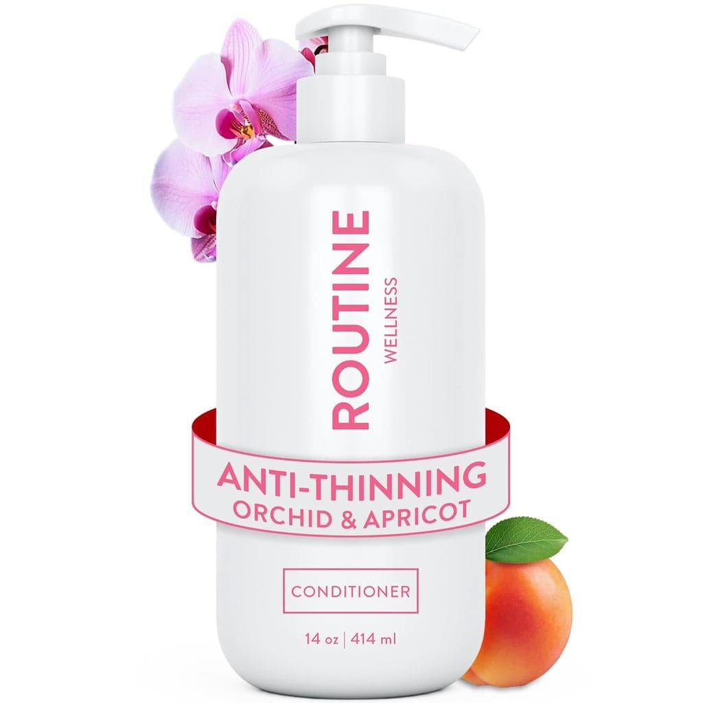 Condicionador Profundo Anti-Queda Routine Wellness para Cabelos Ralos para Reduzir a Quebra - Fórmula CLINICAMENTE TESTA