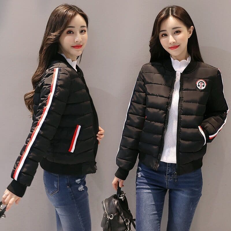 Jaqueta acolchoada feminina 2026 novo estilo inverno leve acolchoado jaqueta ins moda pequena jaqueta de pão curto na mo