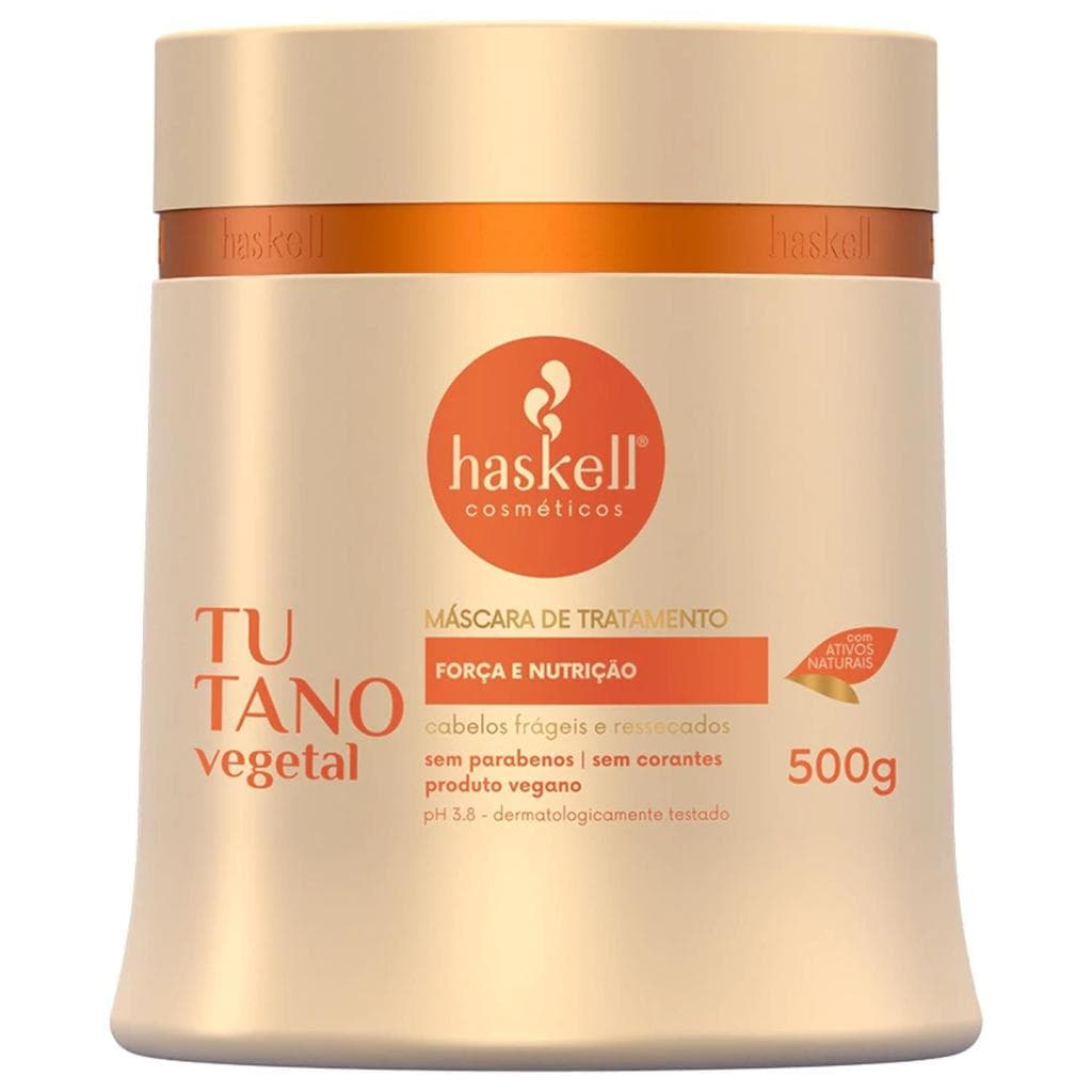 Mascara Nutrição Fortalecimento Hidratação Haskell Tutano
