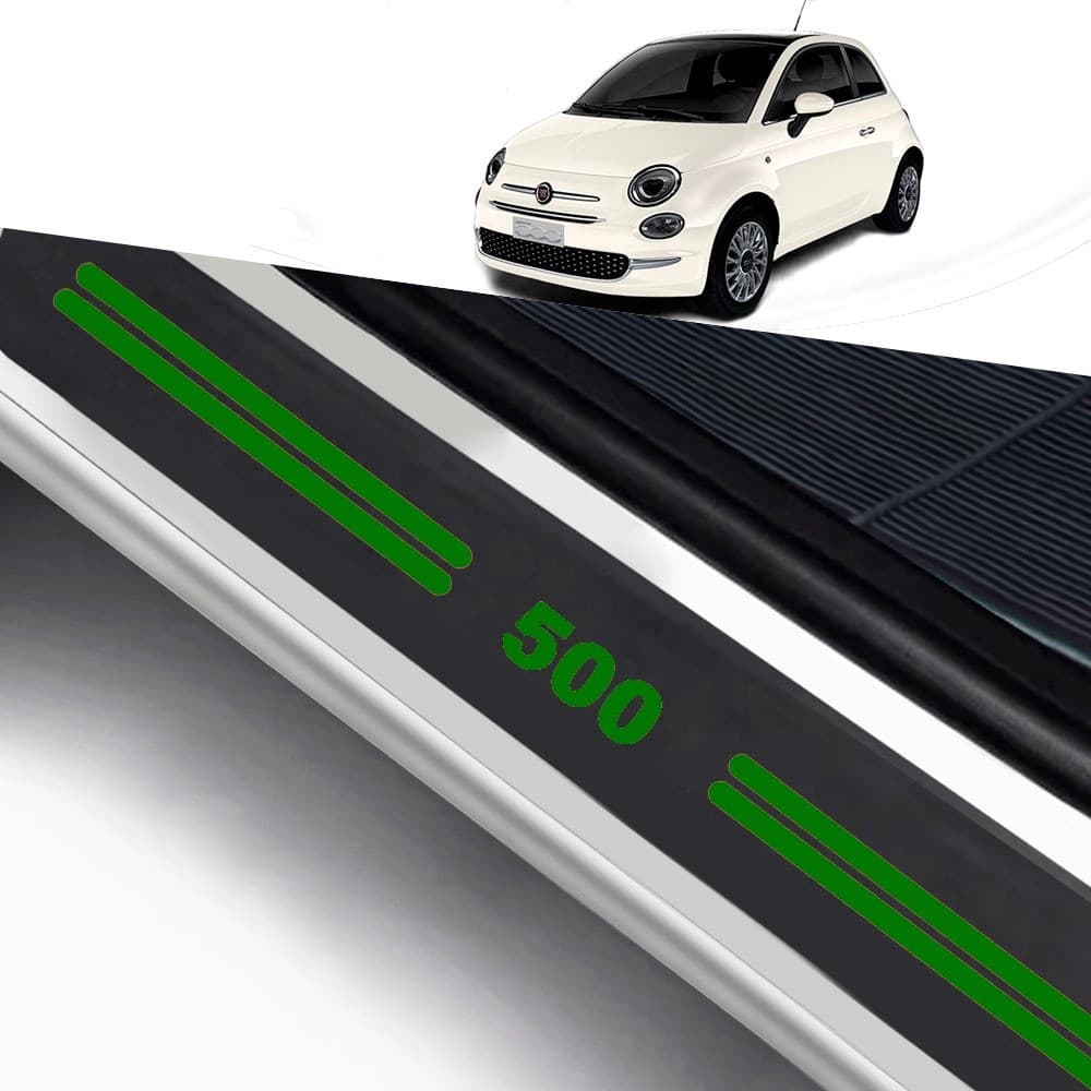 Soleira De Porta Fiat 500 Modelo Universal Carro personalizado