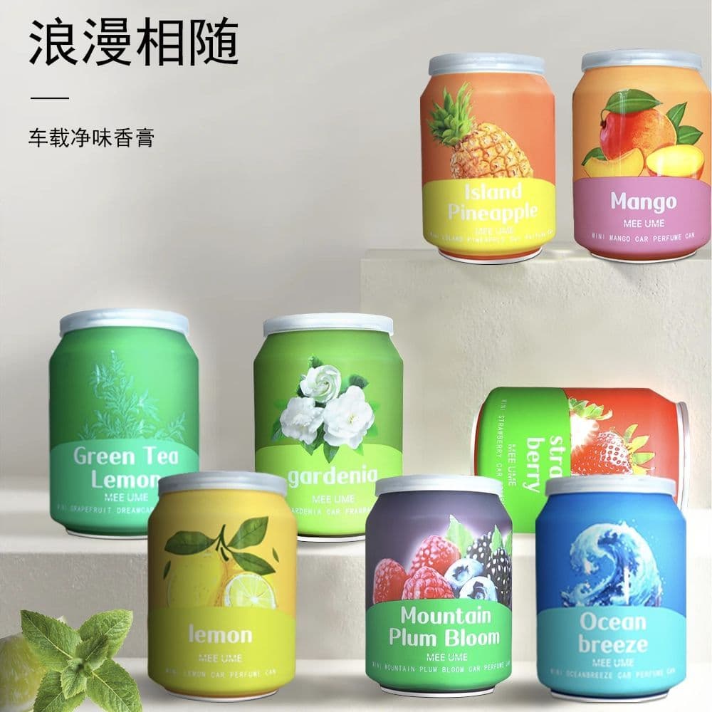 MEE UME Bálsamo de Limpeza de Carro 240g Fragrância Desodorante de Aromaterapia de Carro de Longa Duração Bálsamo Sólido