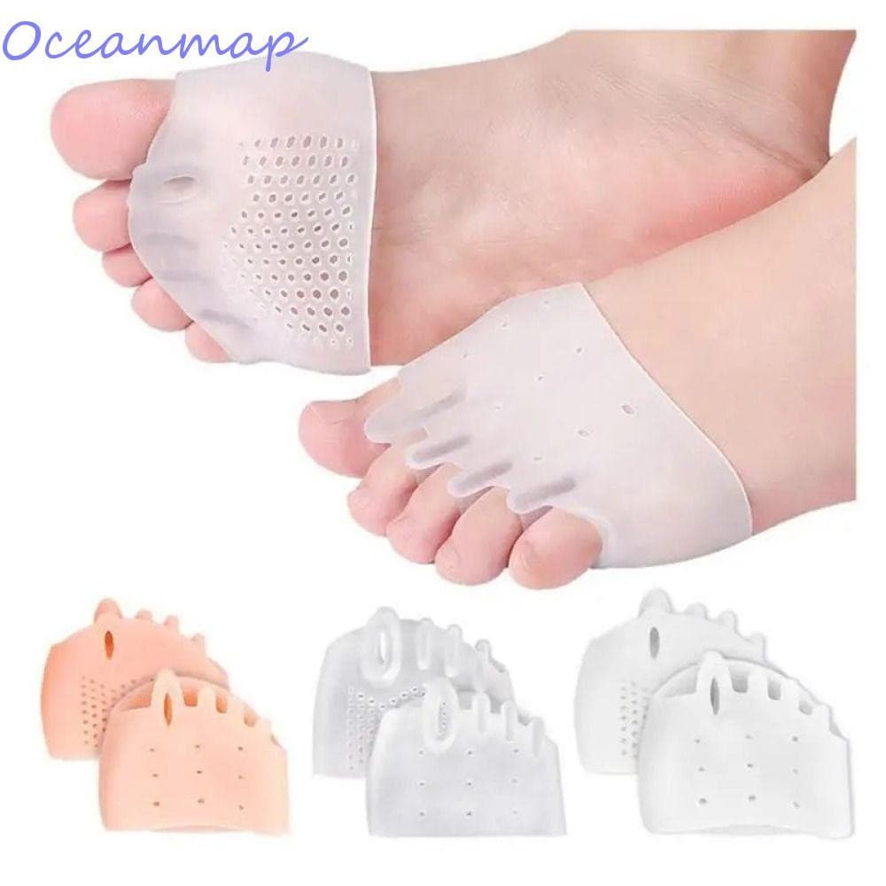 OCEANMAP 2 Peças Corretor De Joanete De Silicone , Separador Ortopédico Para Dedos Dos Pés , Ferramenta Cuidados Com Os