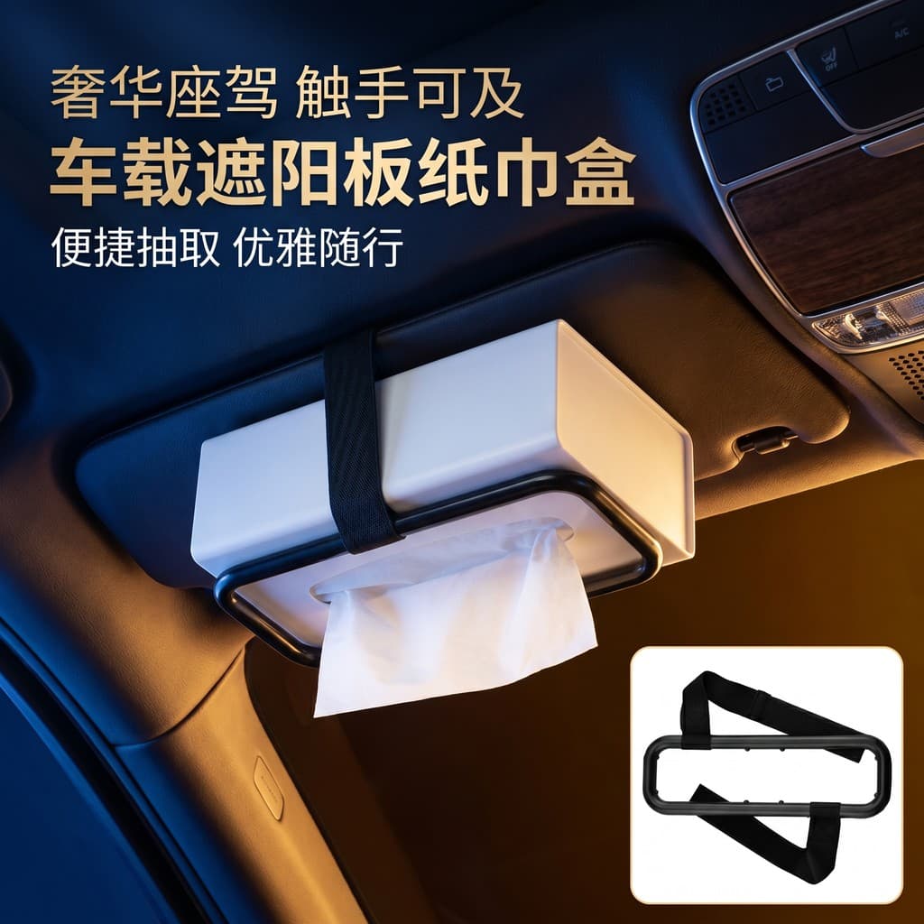 Adequado para Xiaomi su7 caixa de tecido 2026 novo estilo carro viseira sol pendurado estilo meninos meninas acessórios