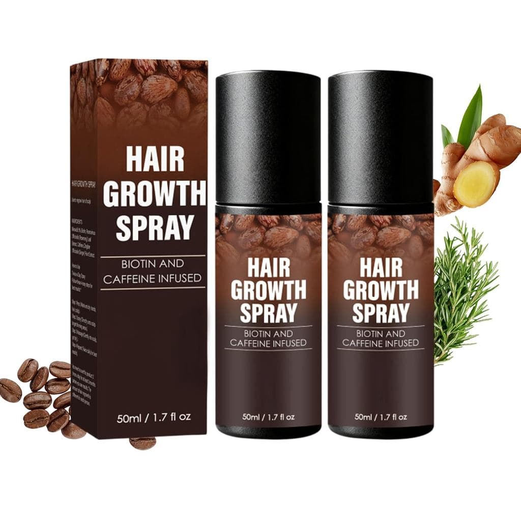 2x Crescimento Capilar, Sérum para Crescimento Capilar para Mulheres e Homens, Crescimento Capilar, Acelera o Cresciment