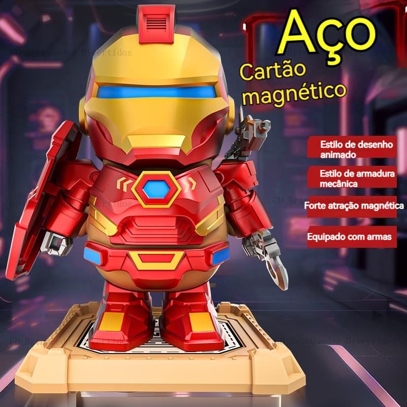 Kit Blocos Magnéticos Capivara - Brinquedo Infantil Criativo, Personagem Articulado, Decoração e Presente Estoque Pronto